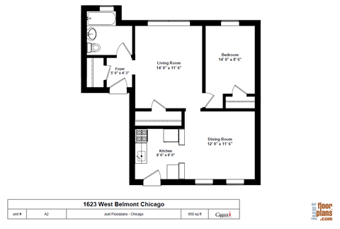 1623 W Belmont Studio-3 Beds Apartment for Rent - Photo Gallery 4